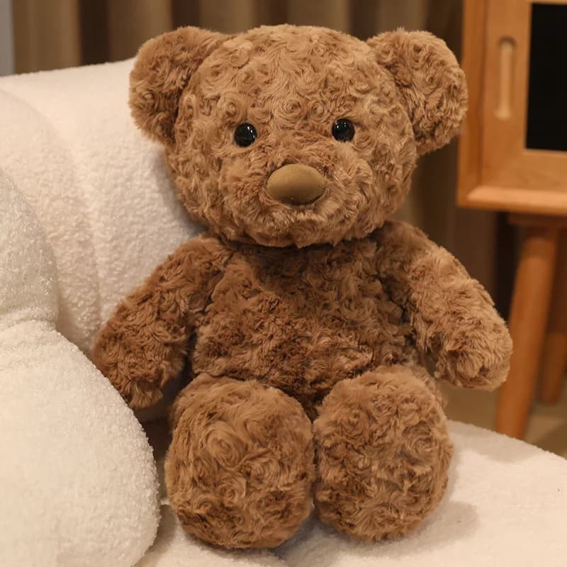 Ours en peluche Kawaii pour la Saint-Valentin, jouet en peluche doux, ours en peluche, oreiller pour