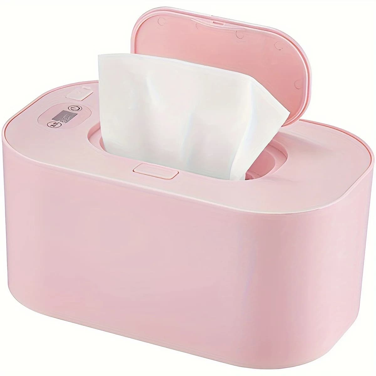 Chauffe-lingettes pour bébé avec affichage numérique, distributeur de lingettes humides pour bébé de