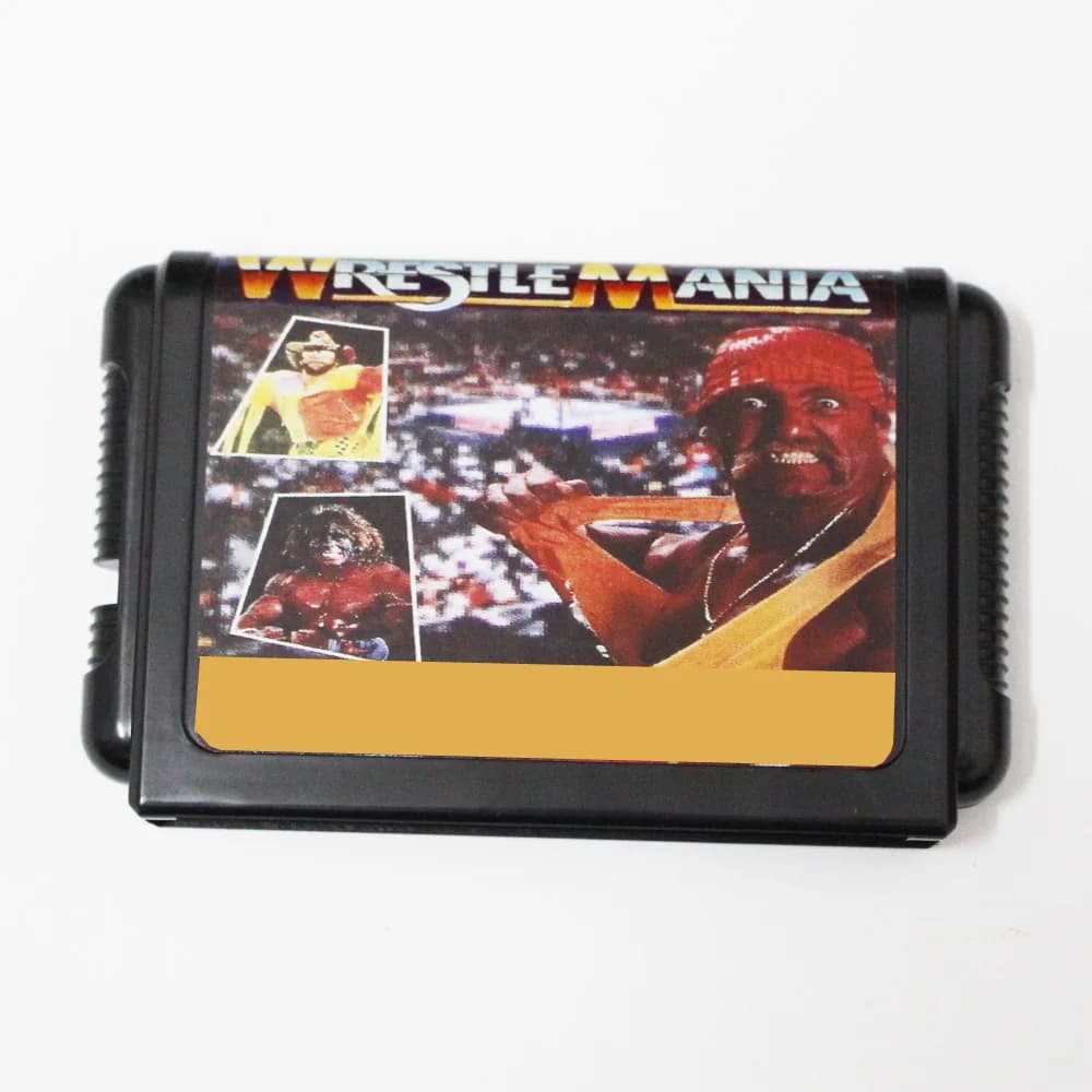 Carte de jeu Super Wrestle Mania 16 bits MD pour consoles Sega MegaDrive Genesis 16 bits