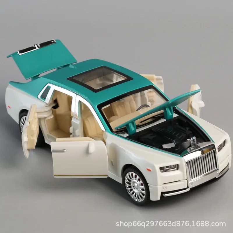 Voiture à inertie pour enfants, modèle de voiture fantôme de simulation avec ouverture de portes, so