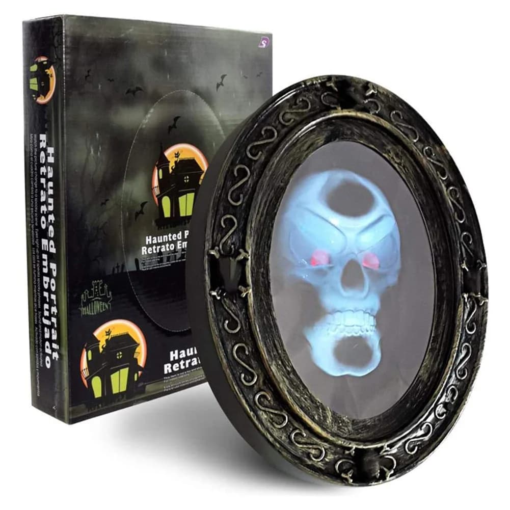 Miroir Hanté Effrayant Security é par le Mouvement, avec Son Effrayant, Portrait Shoe, Accessoire de