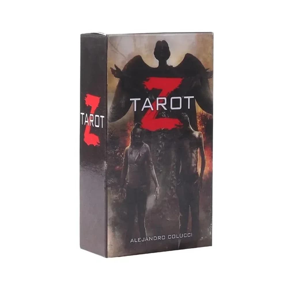Thèmes sombres Tarot Z Kit cartes de Tarot jeu de société drôle Zombie Tarot Deck anglais pour les f