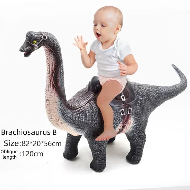 Jouets modèle de dinosaure Super grand 80cm, grand montant t-rex Brachiosaurus Jurass, marionnettes 