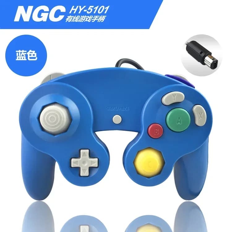 Manette de jeu filaire pour Nintendo GameCube NGC GC, Joystick pour contrôleur Gamecube Wiiu Wii, je