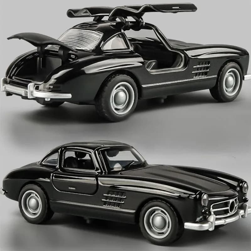 Voiture en alliage pour garçons, jouet de course réaliste, voiture de sport, modèle cadeau, véhicule