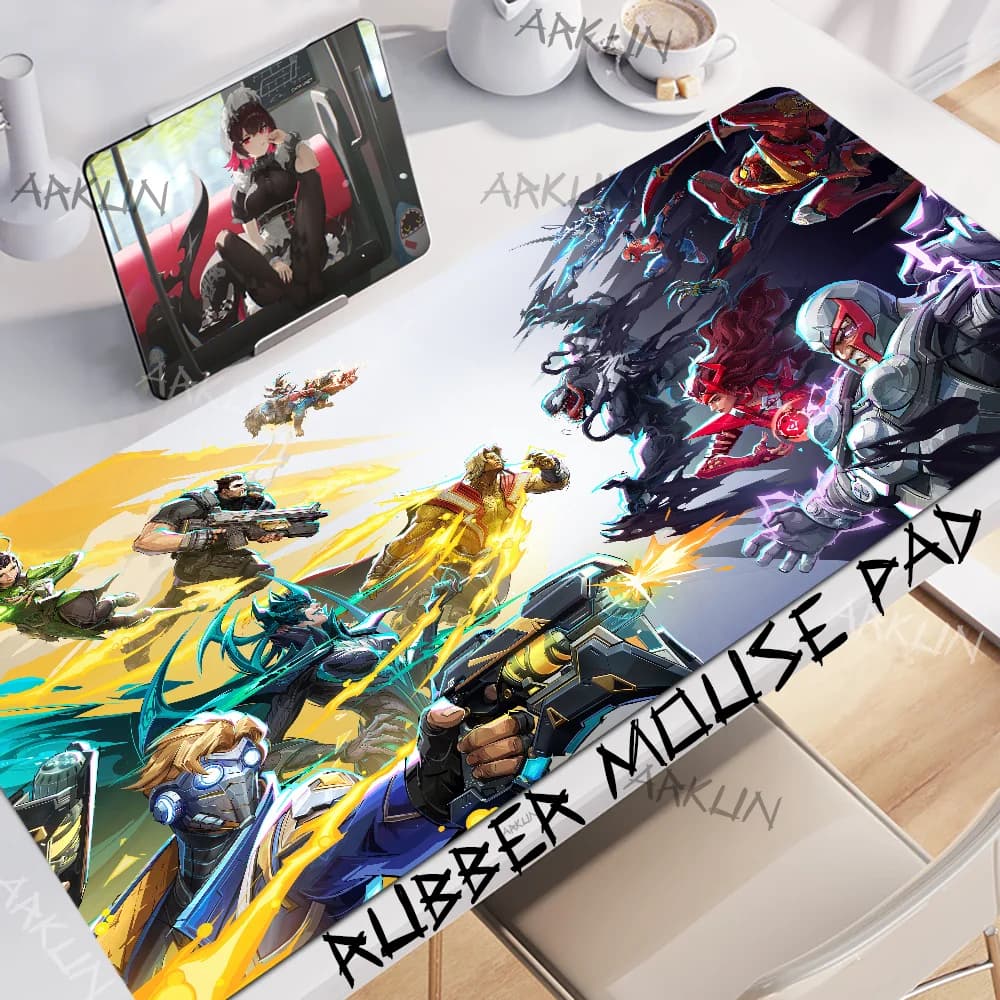 XXL troisième personne héros jeu de tir Cool m-marvel grand r-rivals tapis de souris de jeu Gamer or