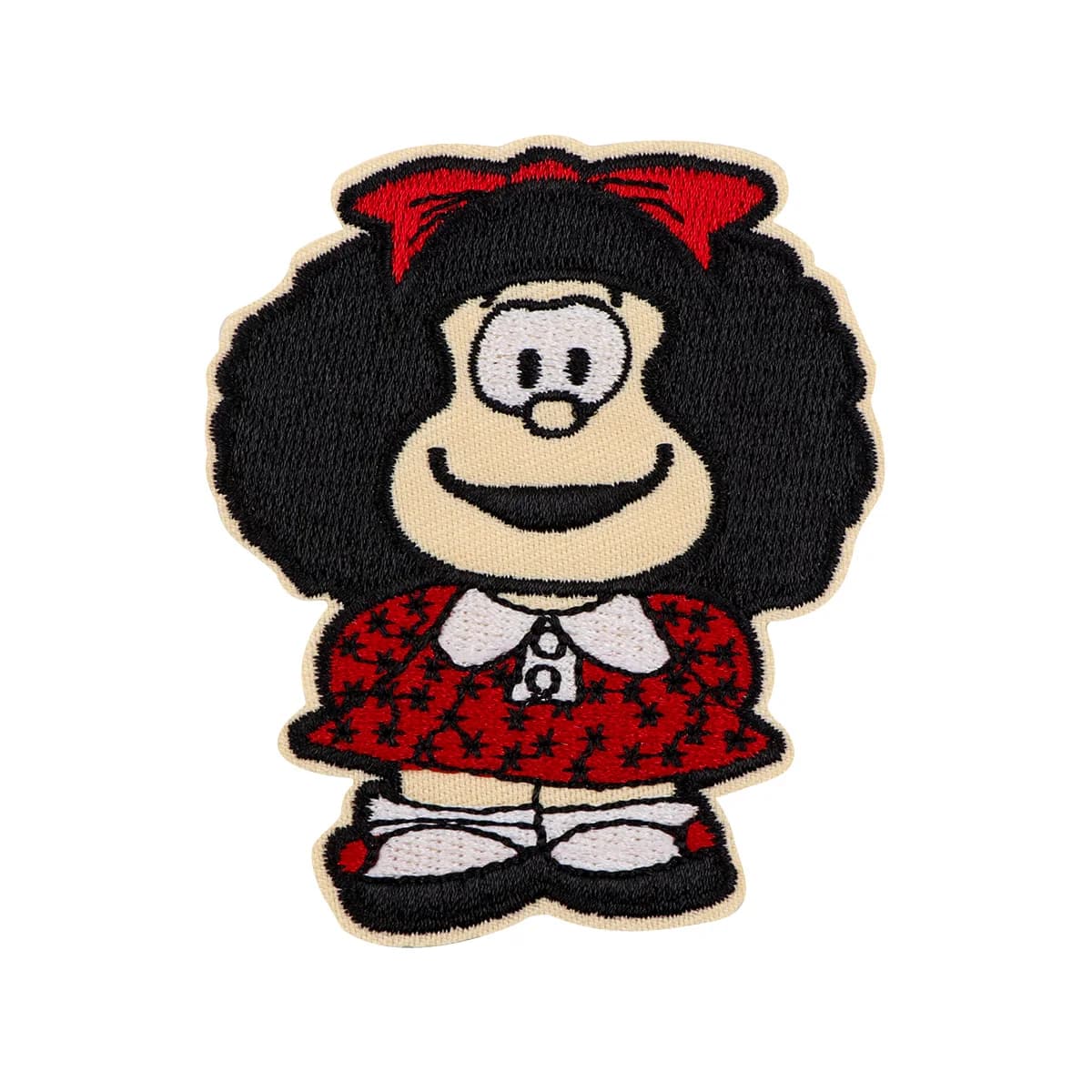 Patchs de personnage de dessin animé pour filles, patchs brodés amusants, badges, citations, patchs 