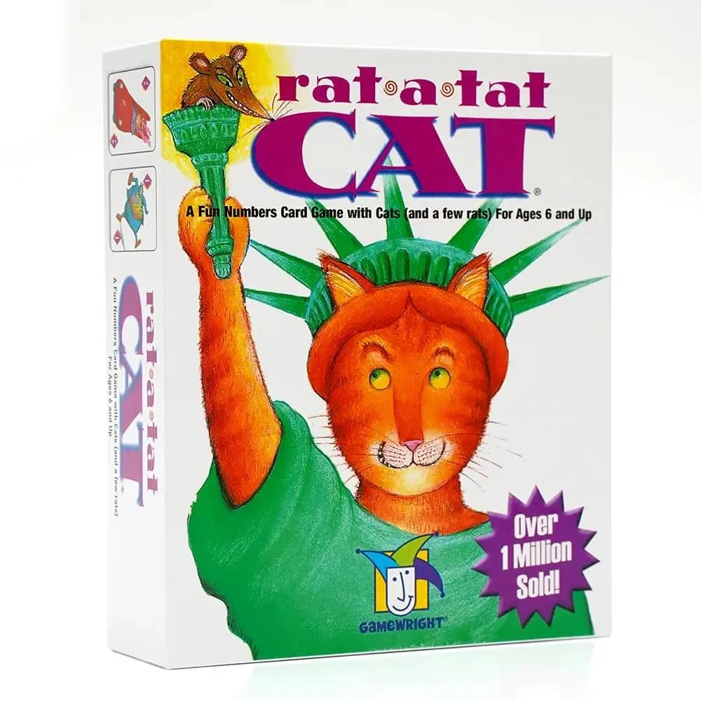 Jeu de cartes Rat A Tat Cat, 2 à 6 joueurs, jeux de société familiaux, jeu de stratégie et de mémoir