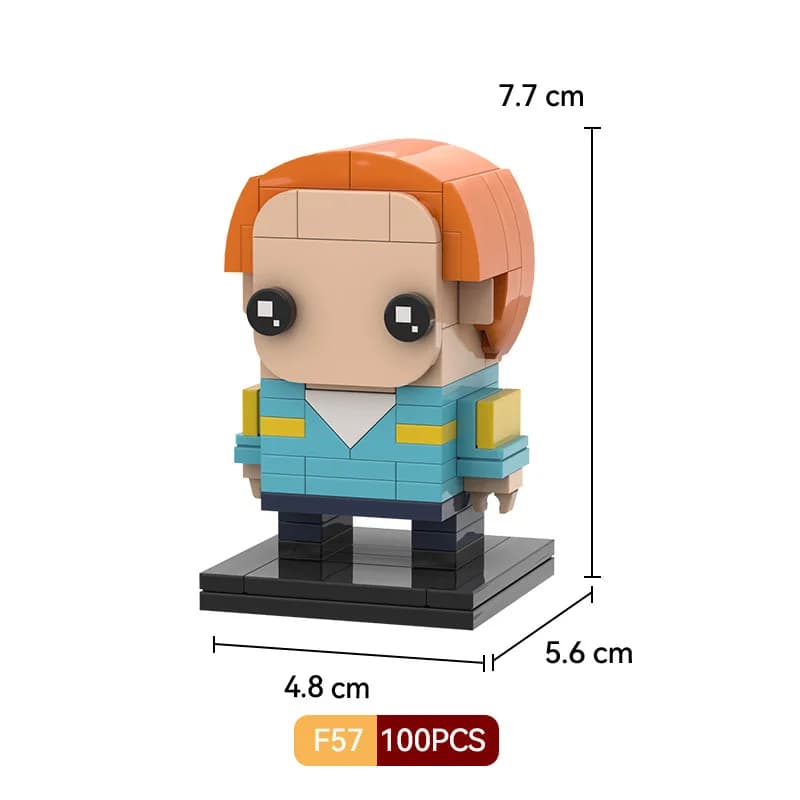 Film TV MOC bloc de Construction ensemble Mike Dustin onze blocs de Construction figurines enfants j