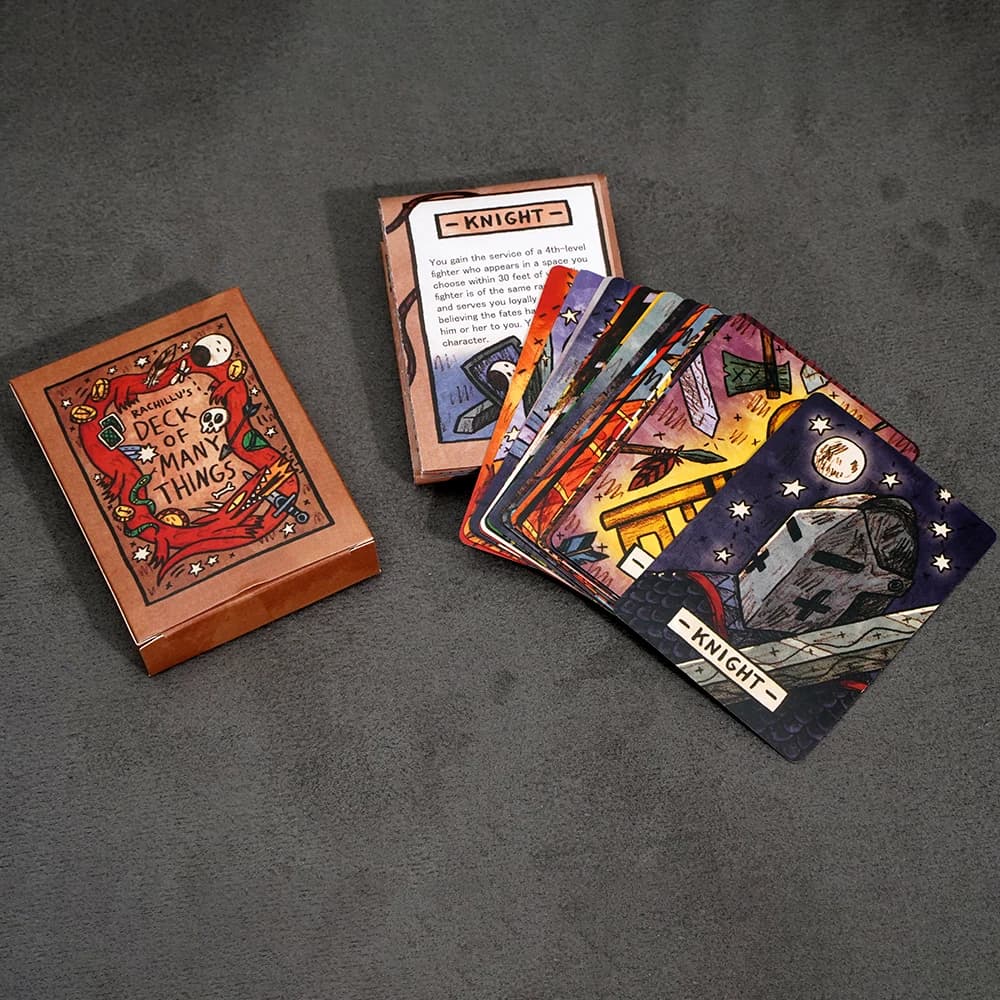 Jeu de cartes fantaisie, jeu de cartes, jeu de Divination pour table, Rpg, aventure, sort magique, m