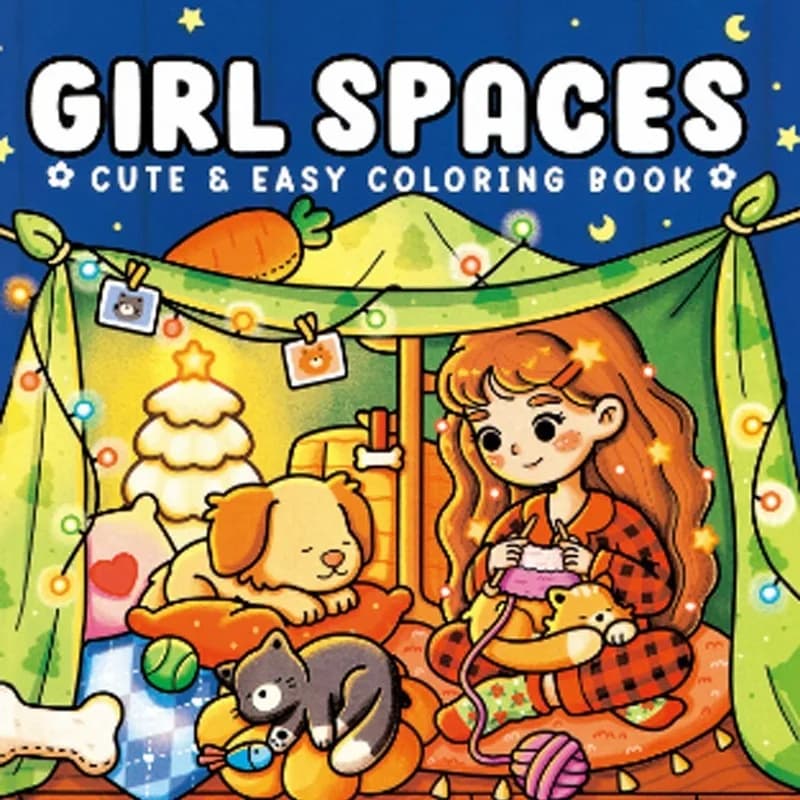 Livre de coloriage douillet et mignon pour adultes et adolescents avec des personnages charmants et 
