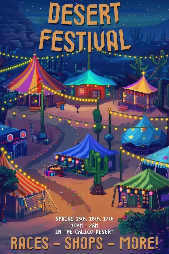 Stardew Valley affiche de voyage Simulation jeu vidéo inspiré Pixel Artanvas peinture et impressions