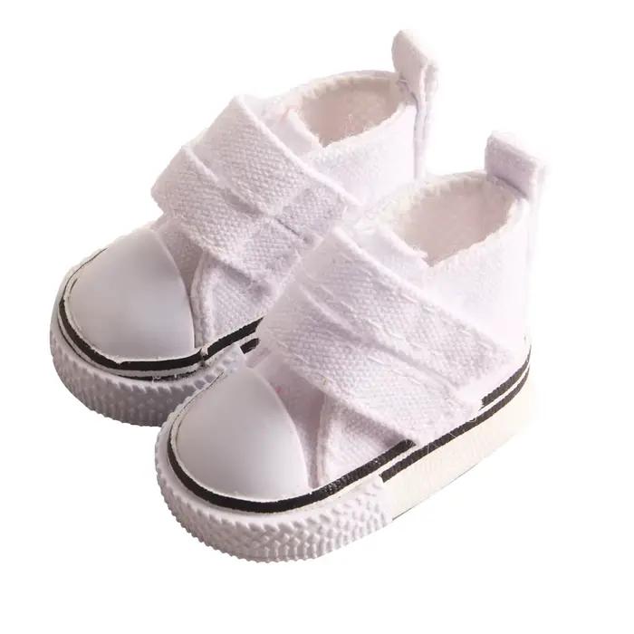 14 ''mode mignon 5 cm toile 13 couleurs poupée chaussures Snekers pour 1/6 BJD poupées russe bricola