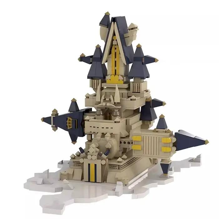 Bricklink – jeu de maison de ville Kingdomed Hearts II, ensembles d'architecture, château gratte-cie