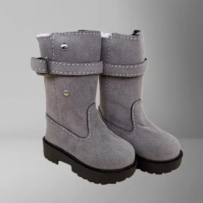 Tilda 7 cm 1/4 chaussures de jouet de poupée commune, belles Mini chaussures bottes en cuir de Simul