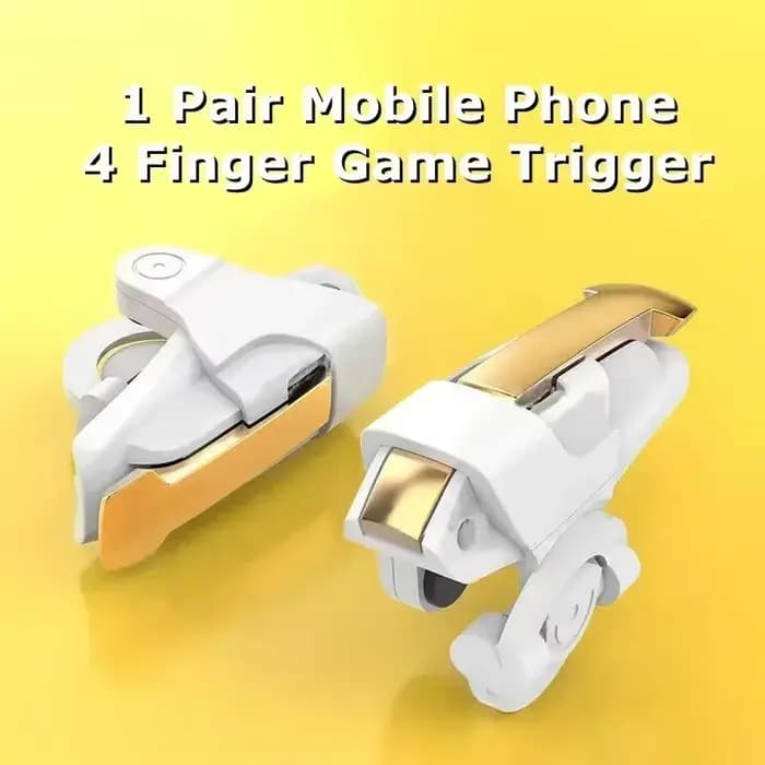4 doigts PUBG accessoires de jeu téléphone portable ABS manette de jeu contrôleur de jeu déclencheur