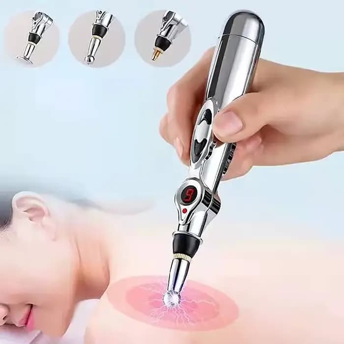 Stylo méridien à Circulation d'énergie électronique, stylo de Massage à impulsion d'énergie, stylos