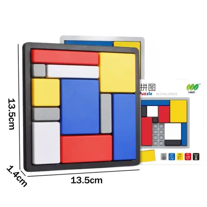 Puzzles d'entraînement à la pensée logique pour enfants, jouets pour adultes, défi du cerveau brûlan