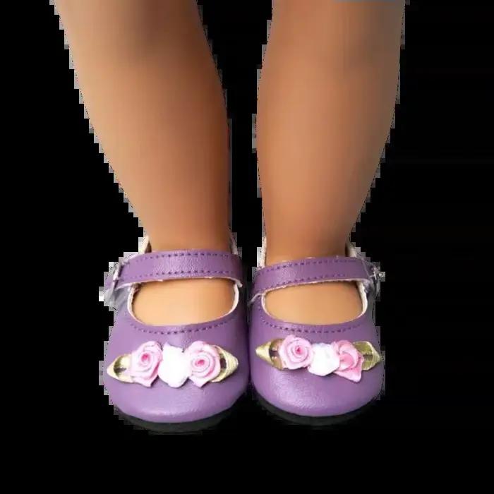 Chaussures de poupée pour bébés de 40cm, baskets pour filles de 18 pouces, bottes de jouets, accesso