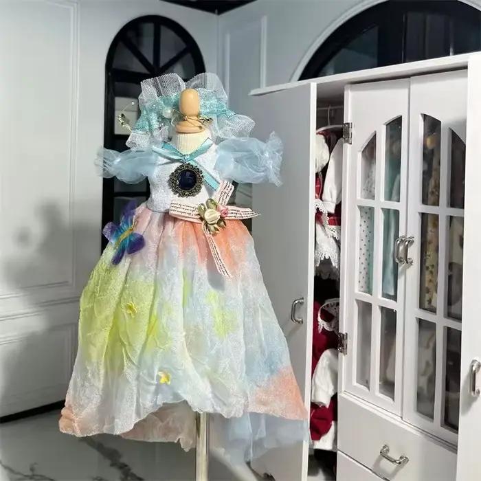 Robe de princesse à la mode pour poupée, vêtements de poupée de 30CM, avec chaussures, vêtements de