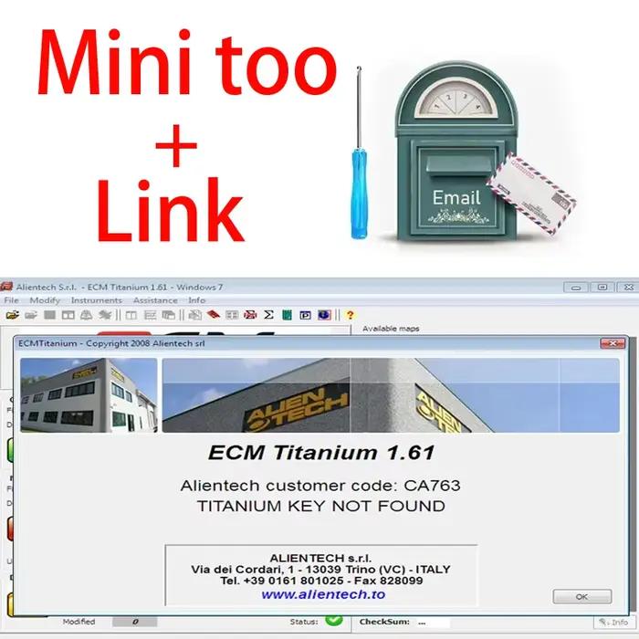 ECM TITANIUM 1.61 win7 xp sans machine virtuelle/win 8 10 11 VMware pour KT-/AG k-ess V2 avec 18259