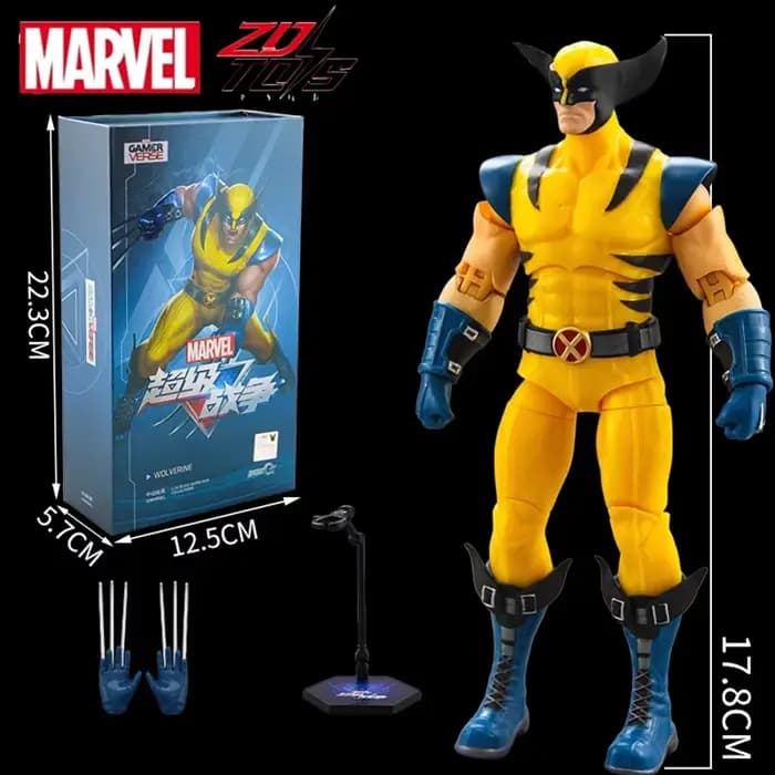 ZD Toys-Figurines d'action Deadpool et Wolverine, collection Boxed Wolverine, jouet pour adultes et