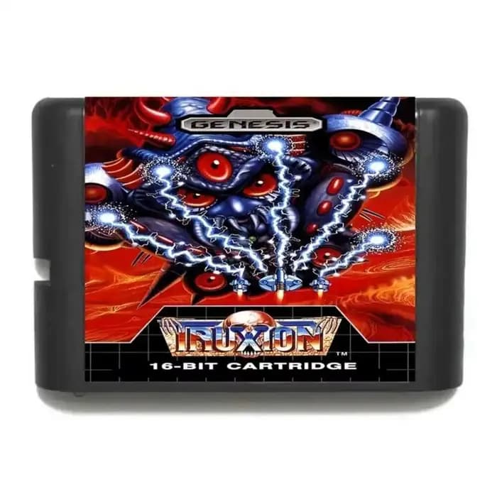 Nouvelle arrivée, carte de jeu Truxton 16 bits MD pour Sega Mega Drive pour Genesis
