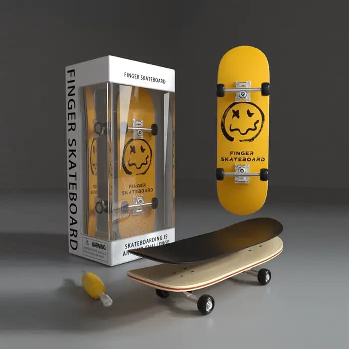 Mini Skateboards de Doigt Anti-Stress Sensoriels Nouveauté 2025 – Jouets Amusants pour Enfants Garço