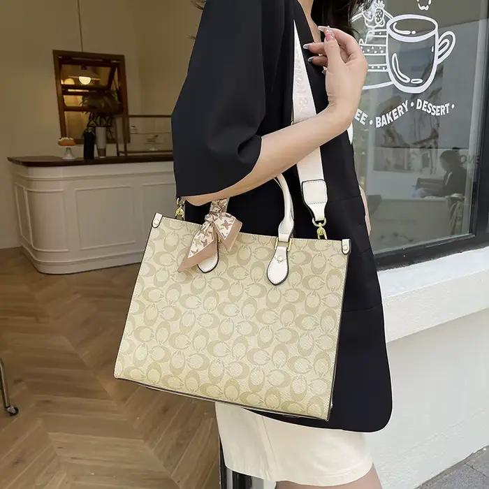 Sac à langer minimaliste unique et élégant, sac bandoulière pour femme, fourre-tout tendance pour le
