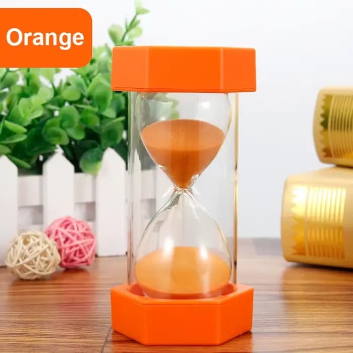 Sablier hexagonal 10/30/60 minutes, minuteur de cuisine, décoration, compte à rebours, cadeau pour e