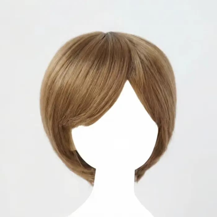 JD081 1/12 1/8 1/6 1/4 1/3 accessoires de poupée Mohair synthétique courte coupe fille Lati blanc et