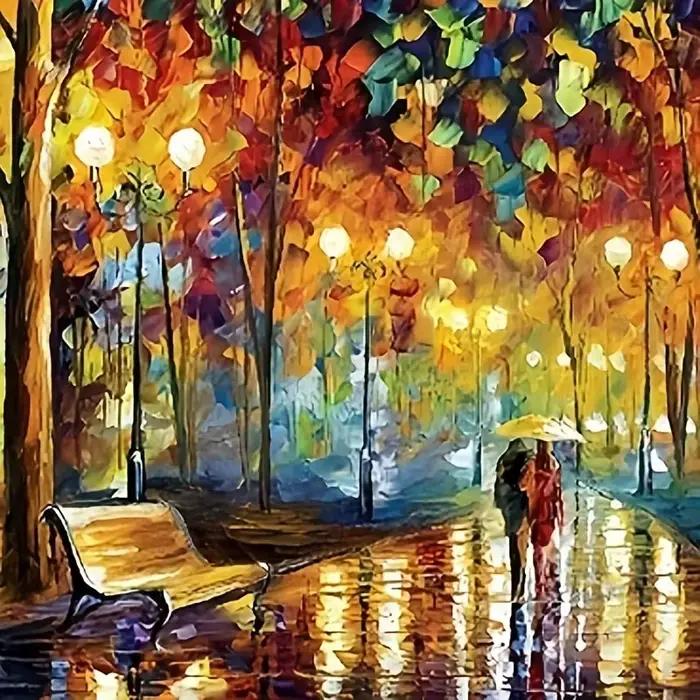 Puzzle en tube à essai, 150 pièces, se promener sous la pluie, mini voyage, maison de noël, tour de