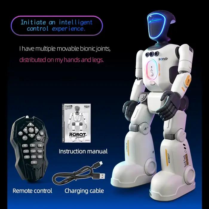 Robot Intelligent RC pour enfants, télécommandé, danse intelligente, jouet cadeau pour enfant R40