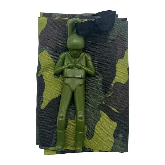 1 parachute à lancer à la main, jouet amusant d'extérieur, jeu de plein air, idéal pour un cadeau, p