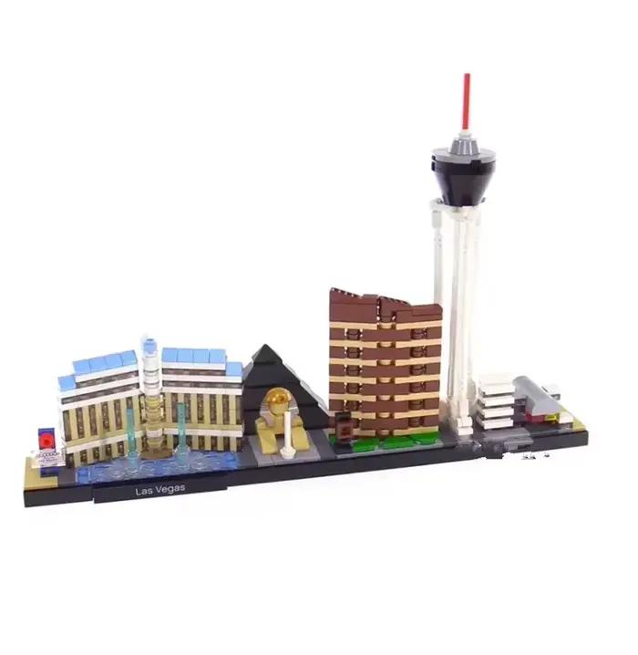 Blocs de construction en briques, jouets pour adultes et enfants, décoration artistique pour la mais