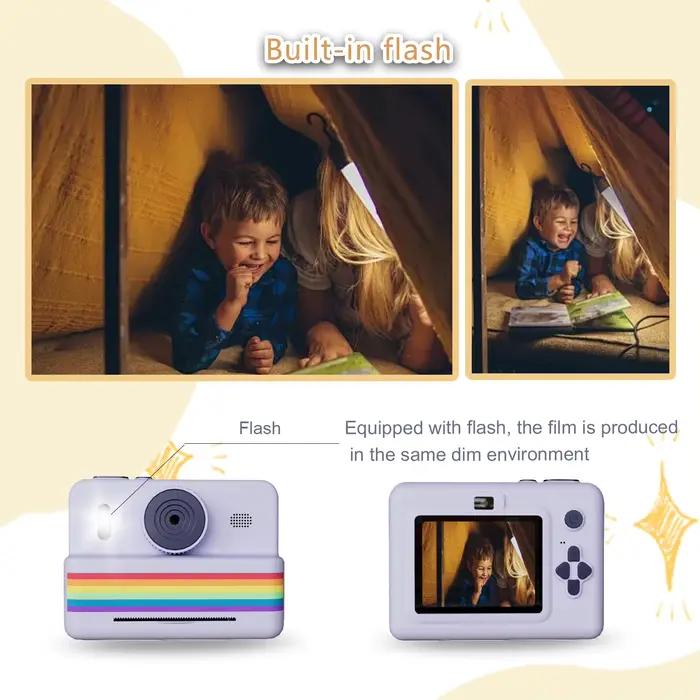 Appareil photo numérique pour enfants pour la photographie Mini imprimante Portable thermique impres