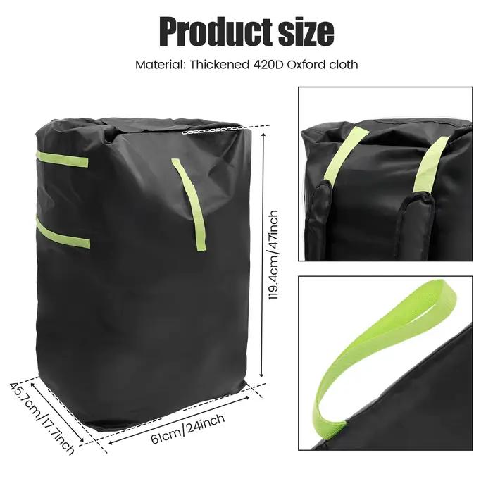 Grand sac de couverture de poussette pour Train aérien voyage 420D Oxford tissu étanche porte vérifi