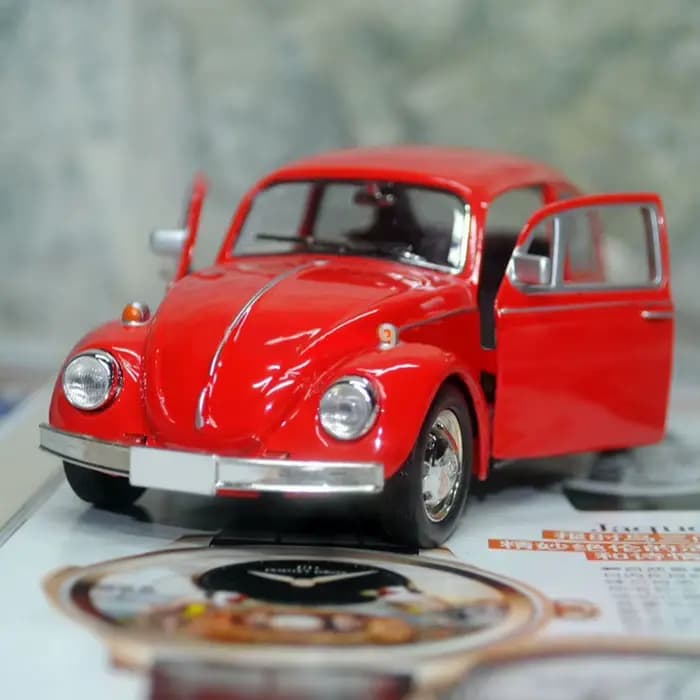 Modèle de voiture vintage rétro pour enfants, CÔTÉ cinelle moulée sous pression, côtes arrière, mini