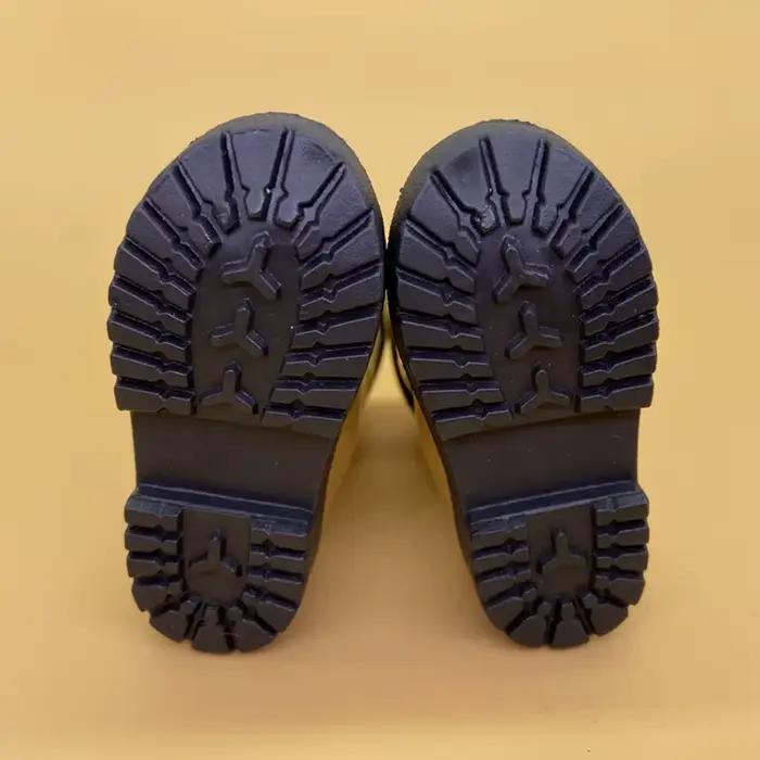 Tilda 7 cm 1/4 chaussures de jouet de poupée commune, belles Mini chaussures bottes en cuir de Simul