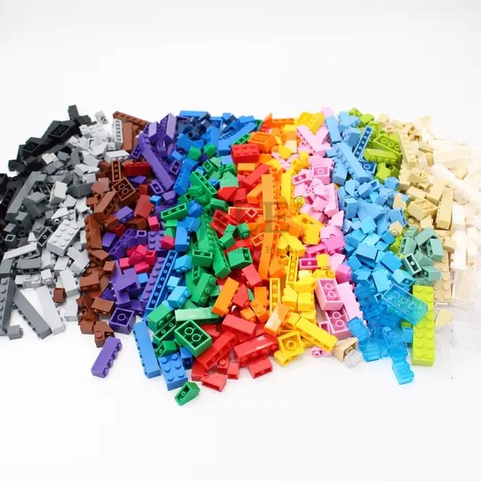 100 pièces Moc brique créative 2x4 3001 bases éclairer classique bricolage blocs de construction en