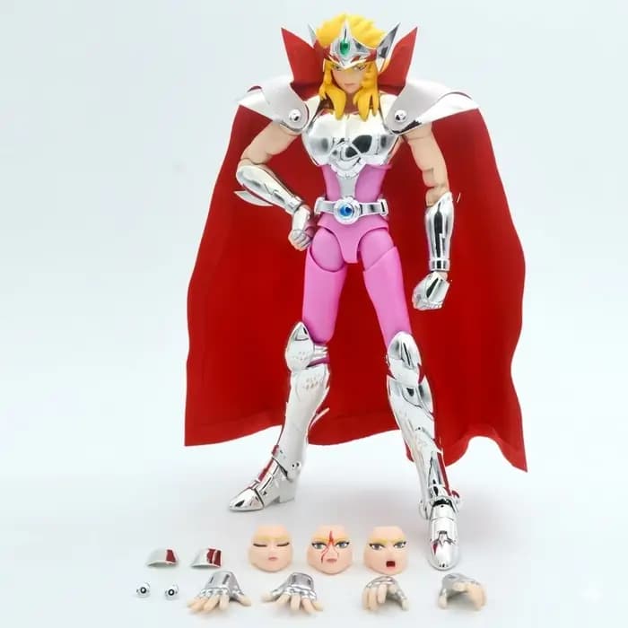 【En stock】 Saint Seiya MST Lizard Misty Silver Saint Myth Cloth EX Figurine d'action en métal moulé