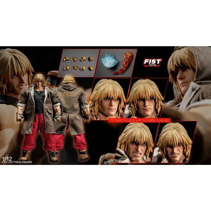 Pré-vente de figurines Fist Toys FIST-001 Boxer Ken 1/12, figurine d'action, jouet de collection
