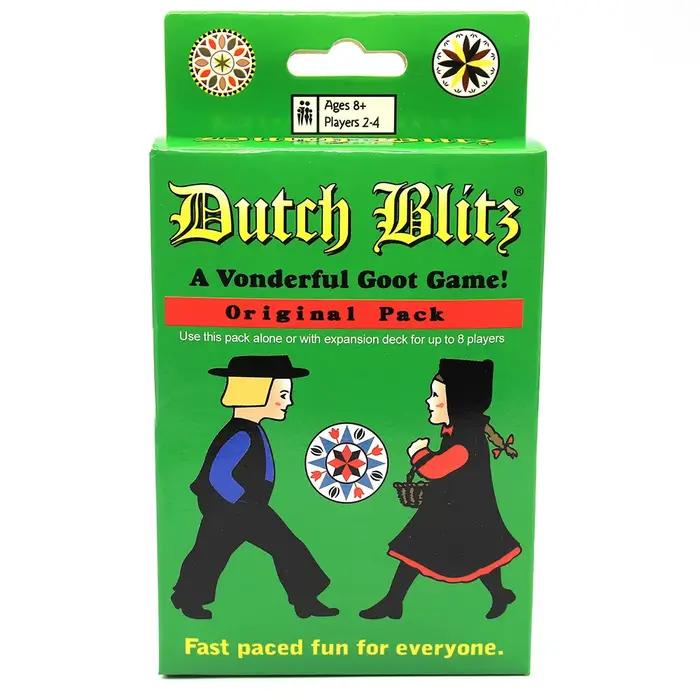 Dutch Blitz Le jeu de cartes original Fast Paced contient 160 cartes rapidement et facile à apprendr
