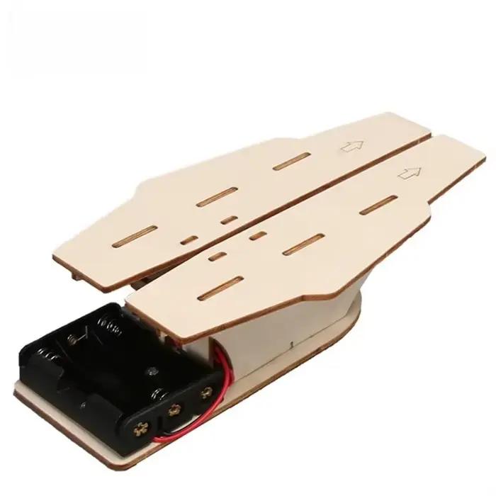 Jouet catapulte à avion en papier porte-avions DIY, kit interactif parent-enfant pour expériences sc
