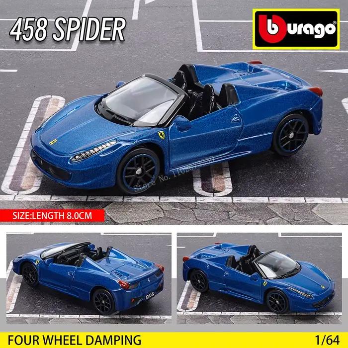 Bburago 1:64 véritable Ferrari SF90 SP1 458 ENZO F40 F12TDF SF90 modèle de voiture série enfants noë
