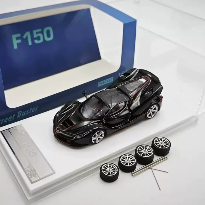 Street Buster 1:64 Ferrari LaFerrari Racing F150 Modèle de voiture en alliage moulé sous pression, j