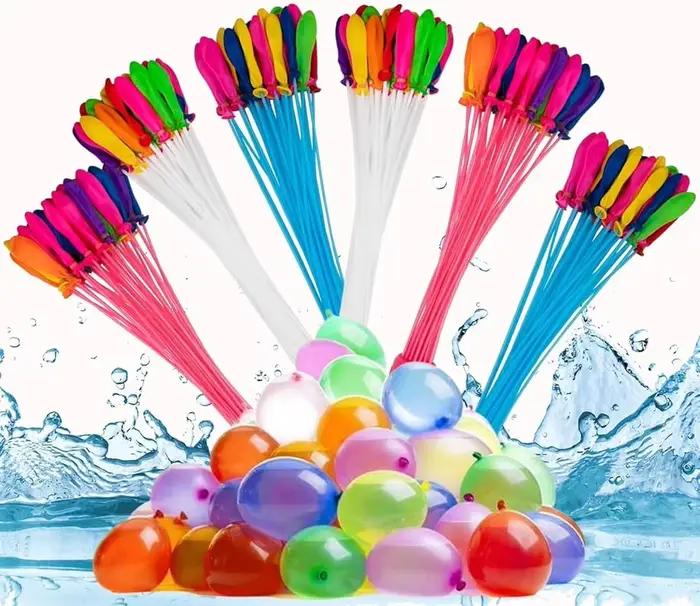 111 bombes à eau d'été : Ballons à eau à remplissage rapide pour fête au bord de la piscine, jeu d'é
