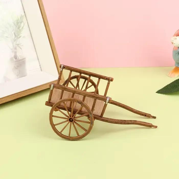 Maison de poupée Miniature, Simulation de chariot assemblé, accessoires de meubles pour maison de po