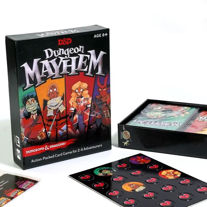 Dungeon Mayhem Dungeons Dragons jeu de cartes 120 cartes jeu de société Monster Madness jeu de fête