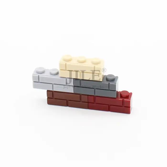 Blocs de Construction à monter soi-même, figurines murales, briques 1x2 1x3 1x4 points, jouets créat